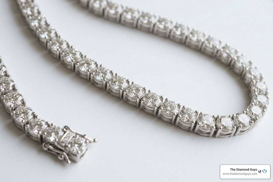 Why Your Jewelry Box Needs a 5ct Diamond Tennis Necklace