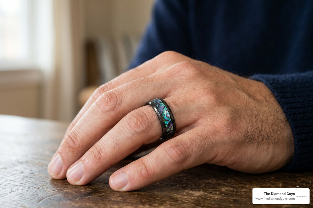 Abalone Men's Wedding Bands: Everything to Know Before Buying