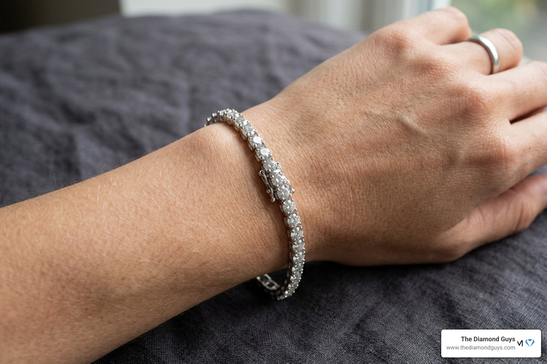 Why Is an 18ct White Gold Tennis Bracelet the Ultimate Ace?