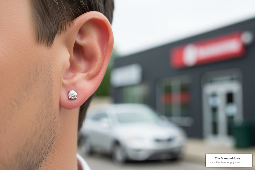 Men's Real Diamond Earrings: Find Your Perfect Sparkle