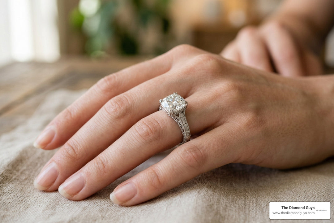 Why Cushion Cut Lab Grown Diamonds Offer the Best Vintage Charm