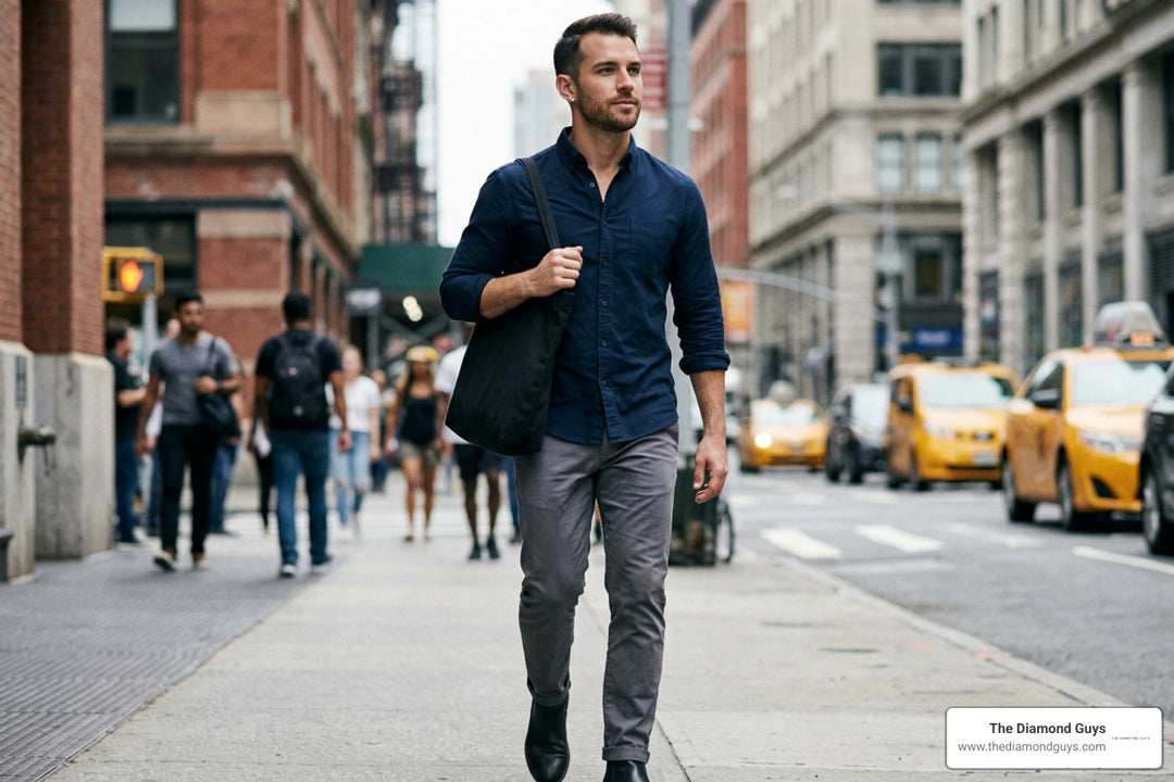 Men Wearing Diamond Studs from Classic Solitaires to Subtle Accents