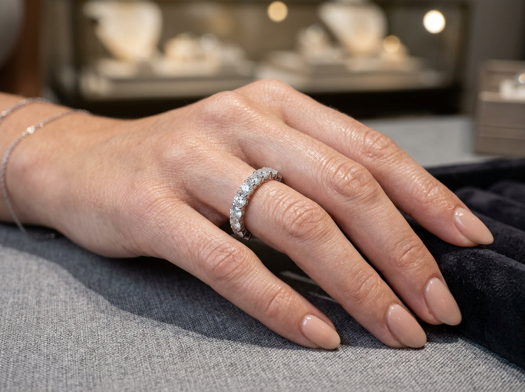 Everything You Need to Know About Your Eternity Lab Diamond Band