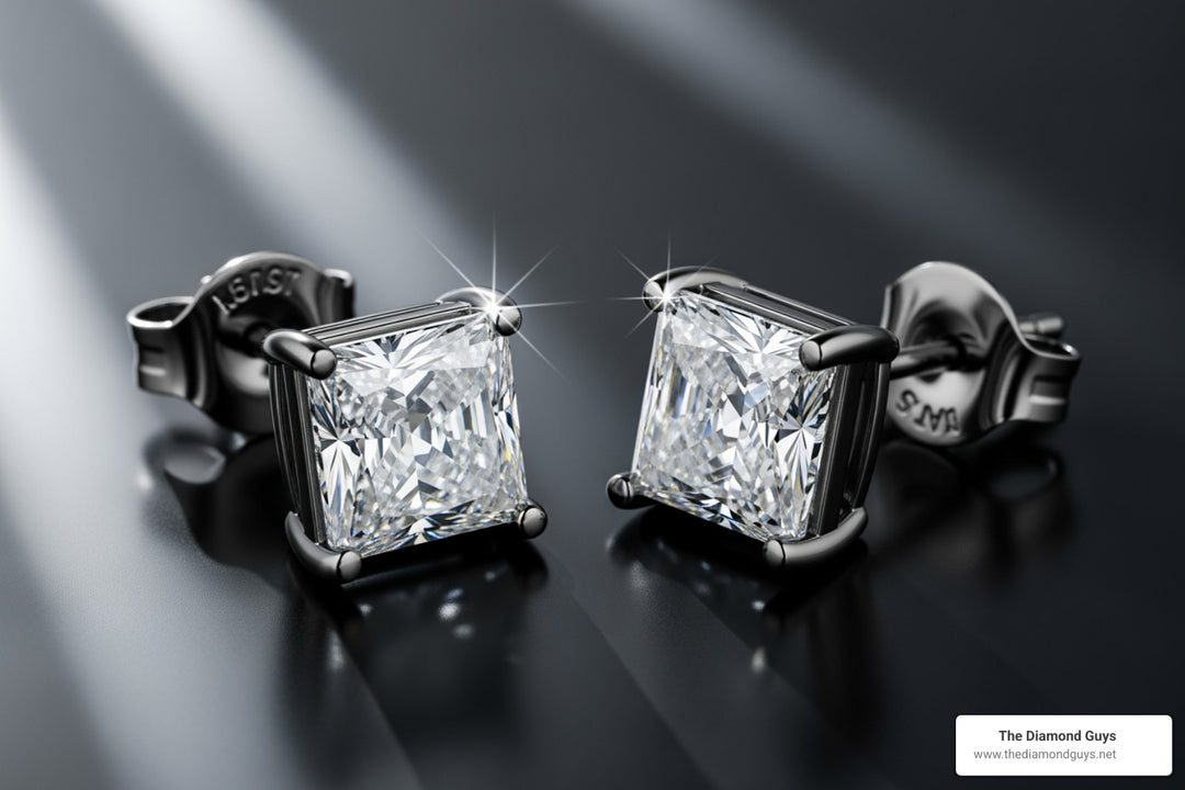 Sharp Angles, Sharper Style: Your Guide to Square Diamond Earrings