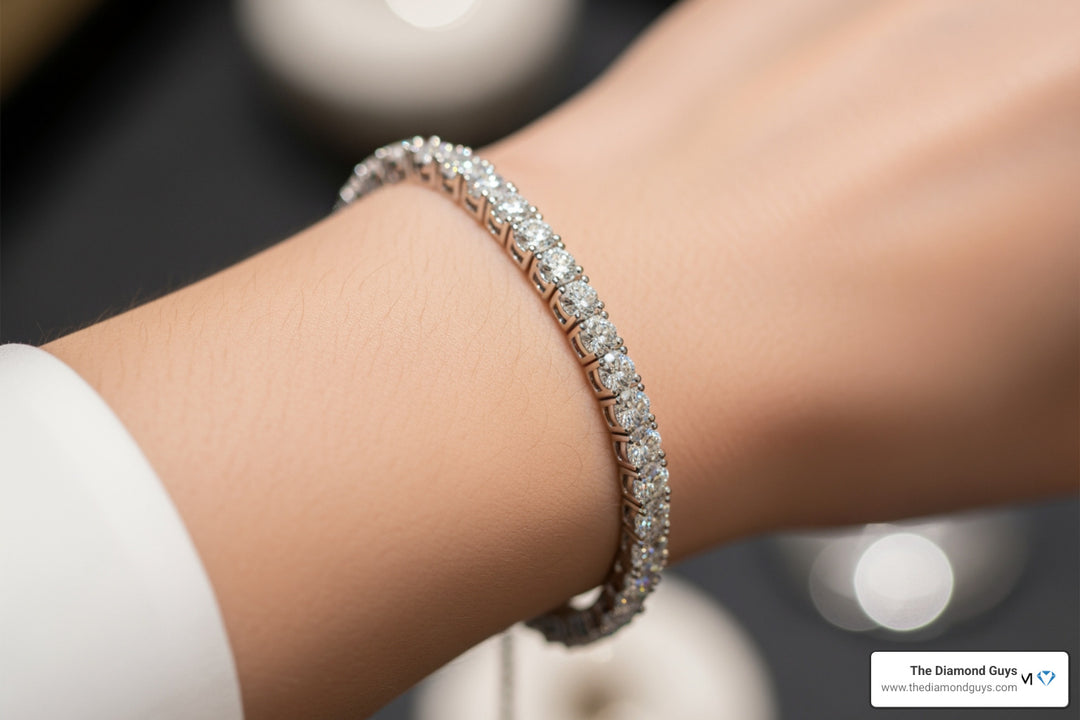 Serving Aces with These 10 ct Diamond Tennis Bracelets