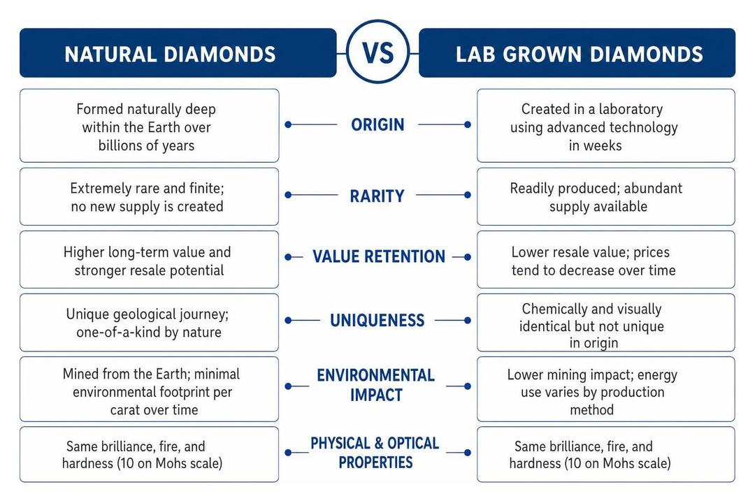 Shine Bright: Top Luxury Stores for Natural Diamond Custom Pieces