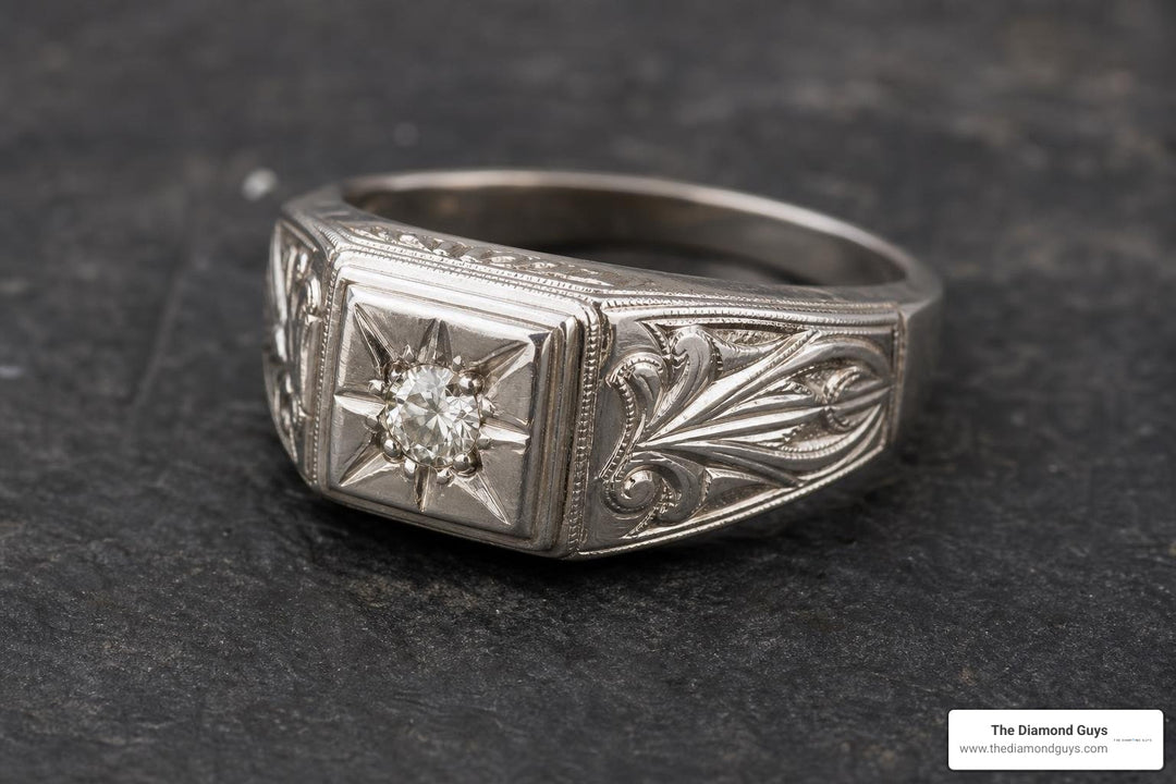 Why 14k White Gold Men's Rings Are the Ultimate Style Statement