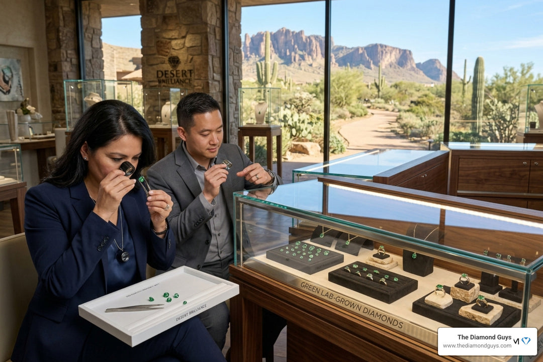 Top Southwest Diamond Experts for Rare Green Lab-Grown Stones