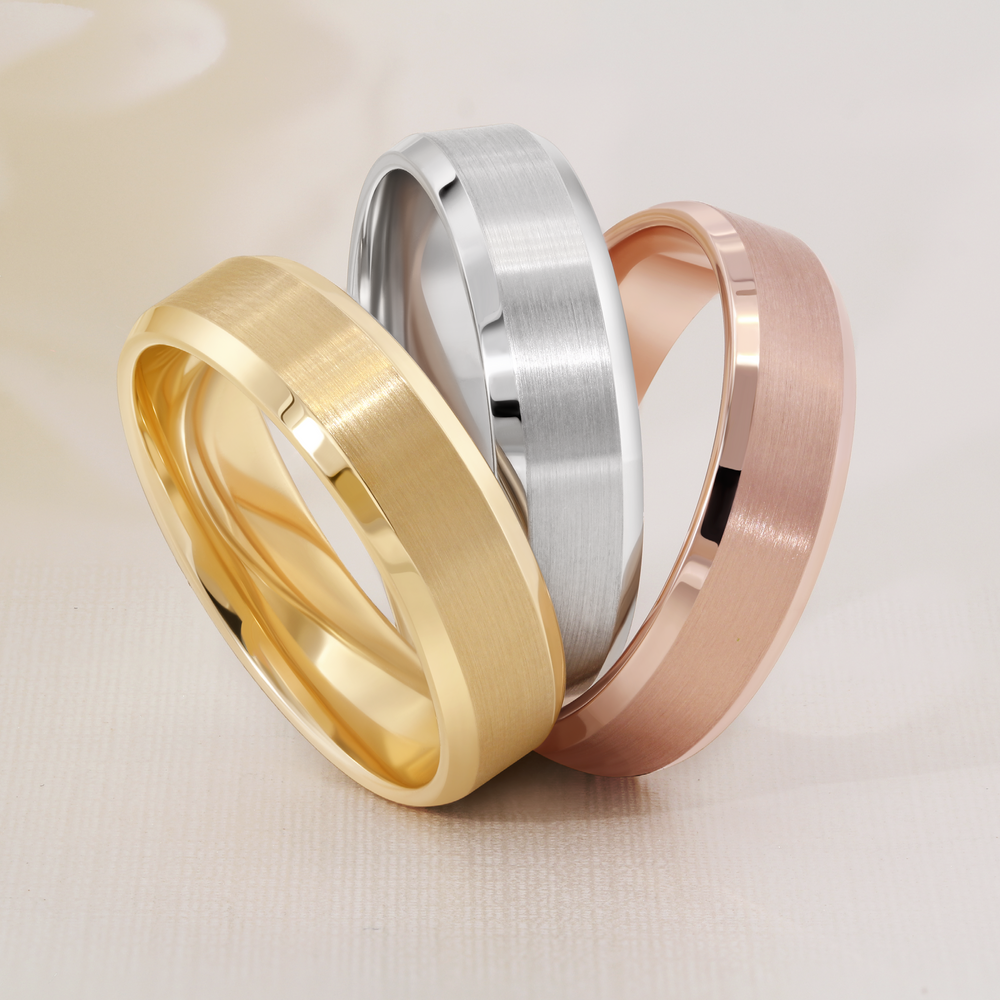 Classic Men's Wedding Bands — 20% Off | The Diamond Guys