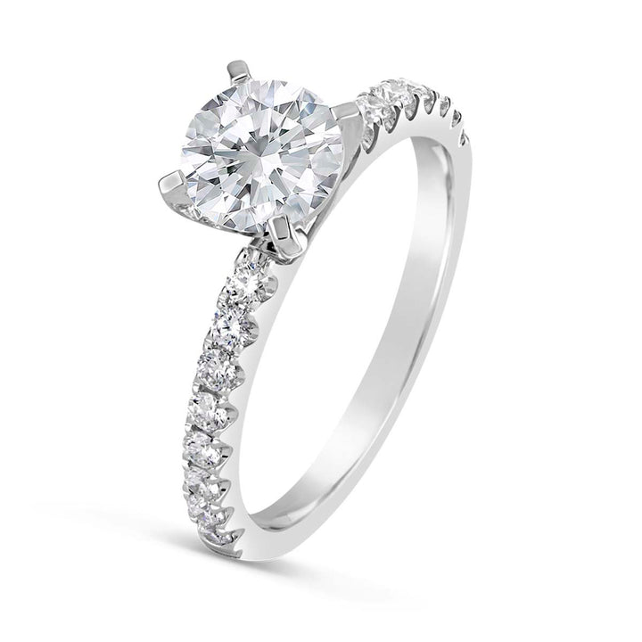 Classic Diamond Engagement Ring