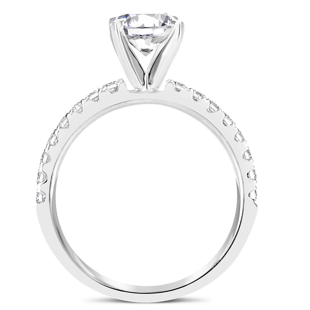 Classic Diamond Engagement Ring