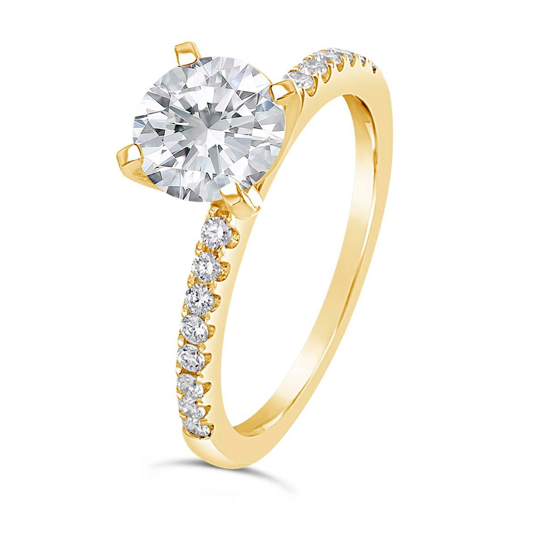Classic Diamond Engagement Ring