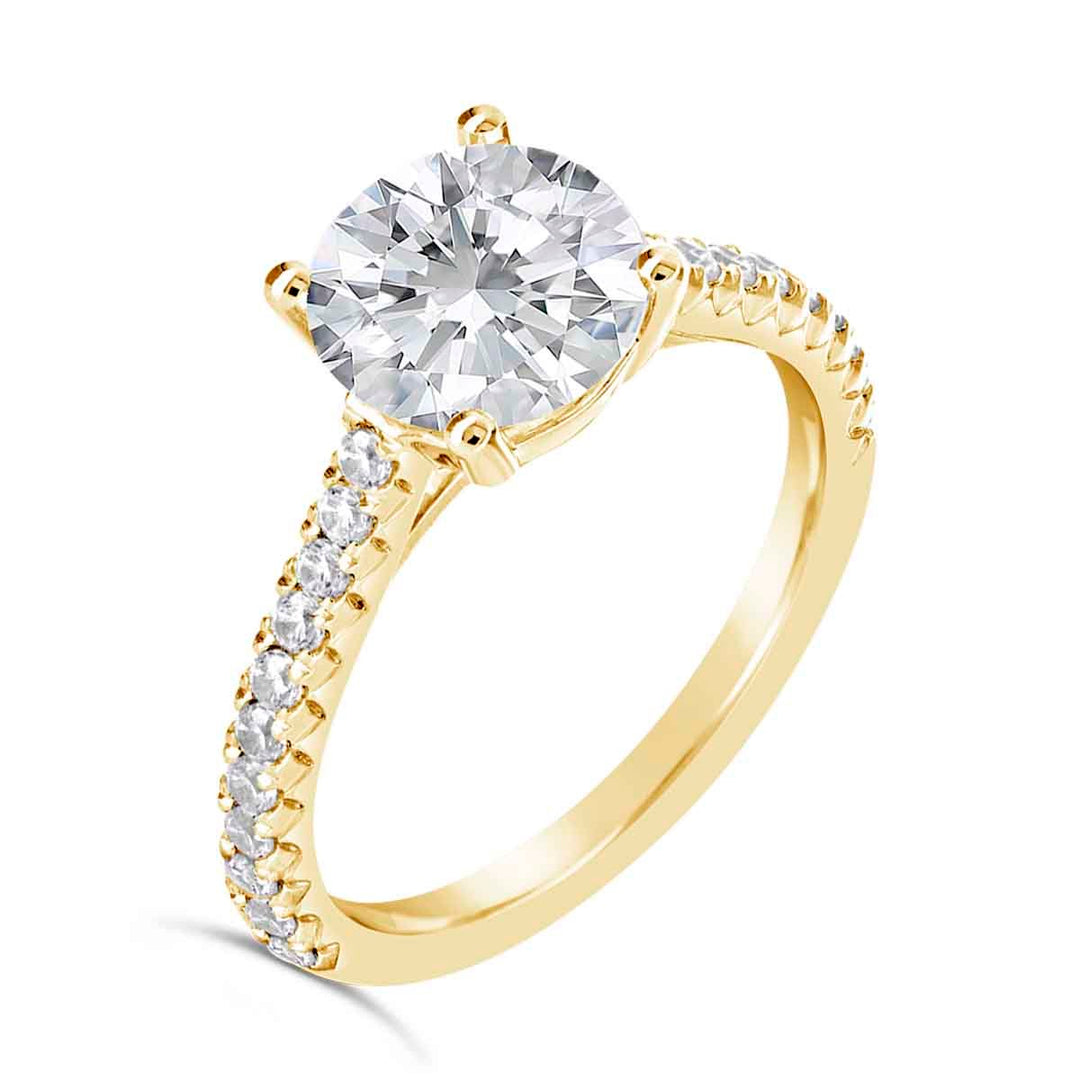 Classic Diamond Engagement Ring - The Diamond Guys