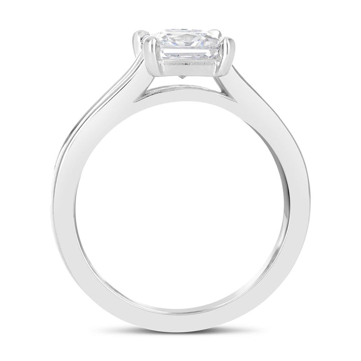 Split Shank Solitaire Diamond Engagement Ring - The Diamond Guys