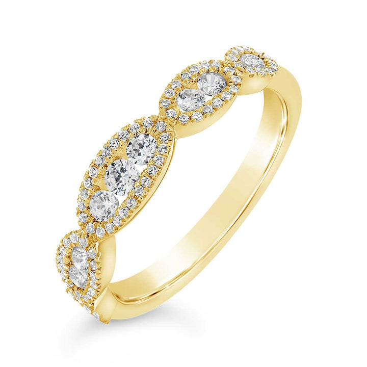 Unique Diamond Band - CR1247 - The Diamond Guys