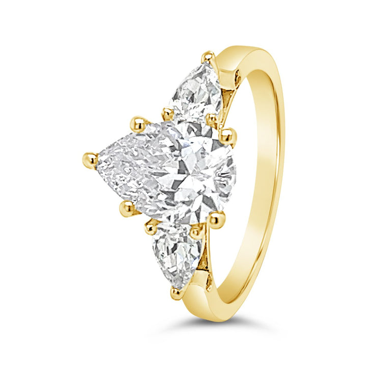 Three Stone Diamond Engagement Ring - The Diamond Guys