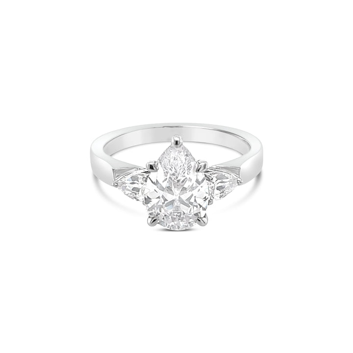 Three Stone Diamond Engagement Ring - The Diamond Guys