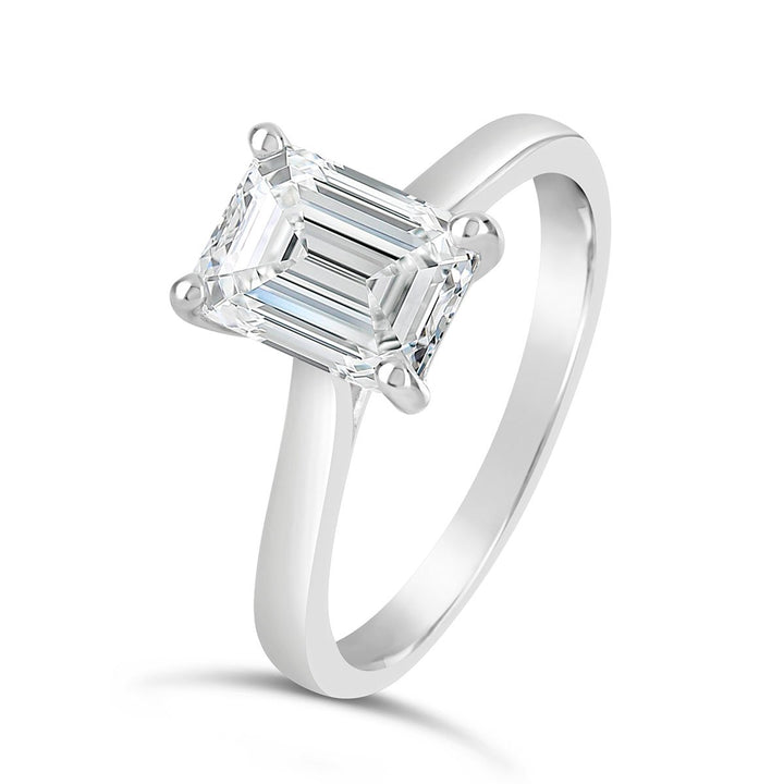 Classic Diamond Solitaire Engagement Ring - The Diamond Guys