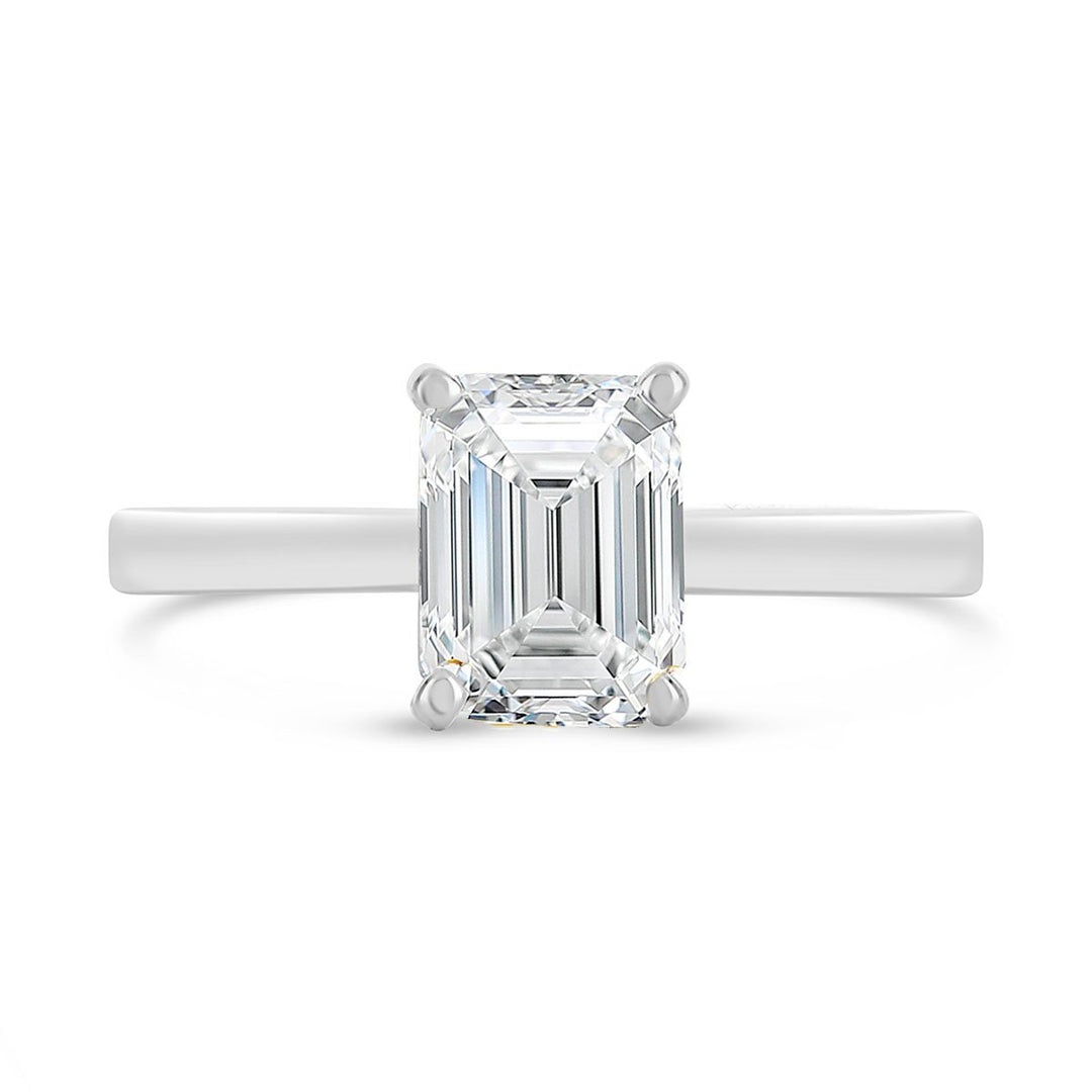 Classic Diamond Solitaire Engagement Ring - The Diamond Guys