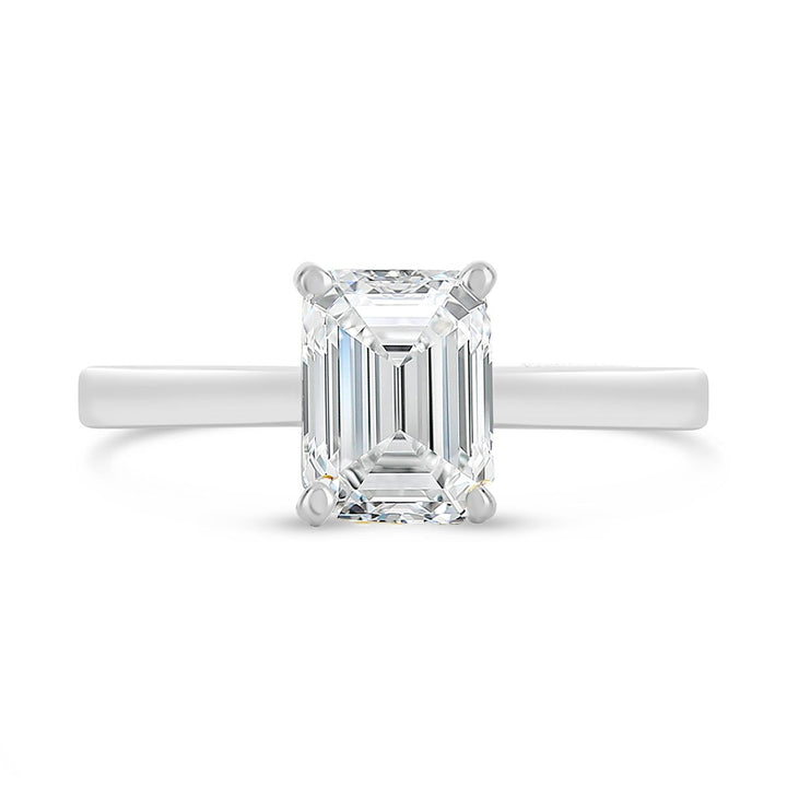 Classic Diamond Solitaire Engagement Ring - The Diamond Guys