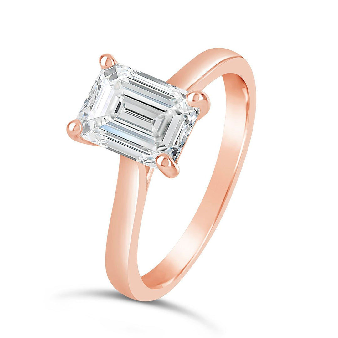 Classic Diamond Solitaire Engagement Ring - The Diamond Guys