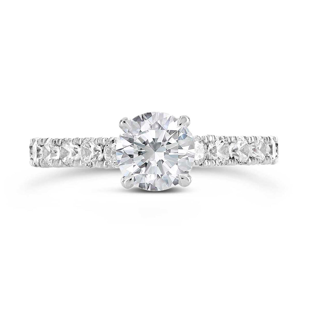 Diamond Eternity Engagement Ring - The Diamond Guys