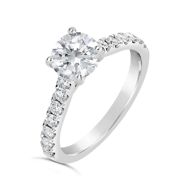 Classic Diamond Engagement Ring - The Diamond Guys