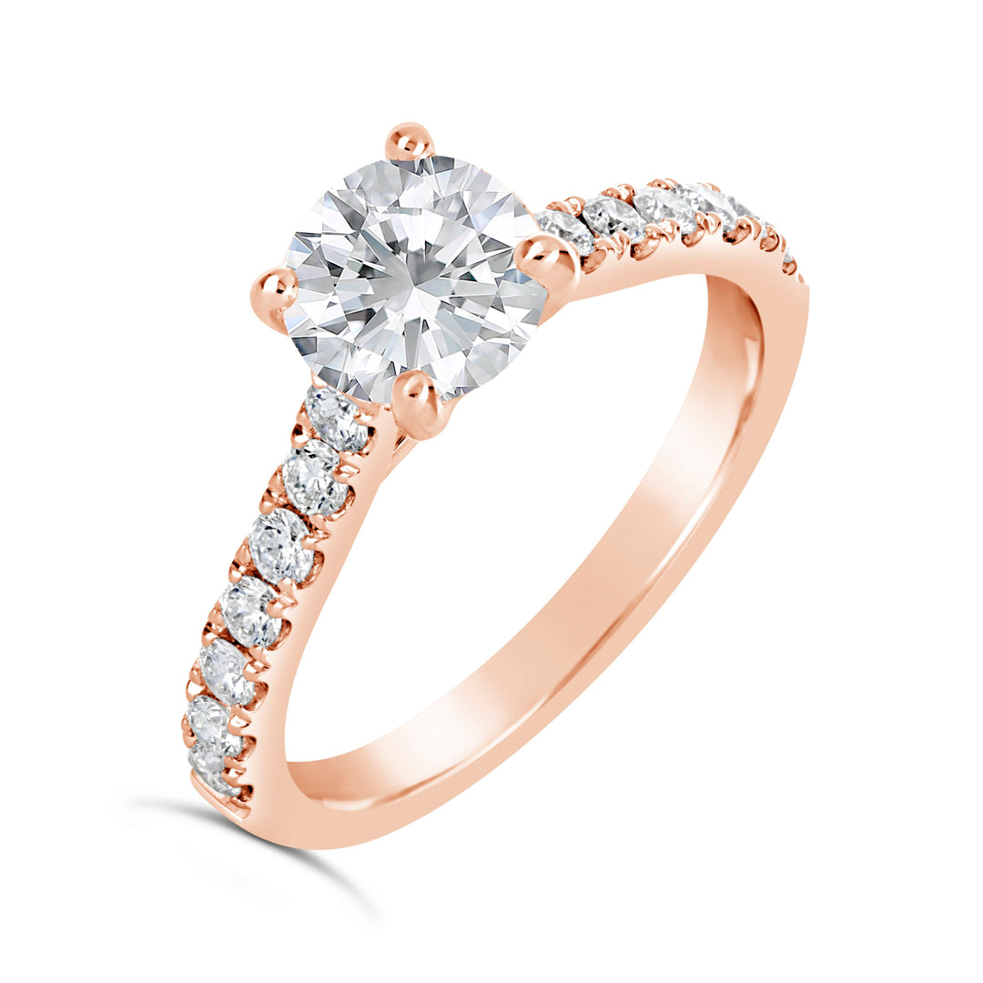 Classic Diamond Engagement Ring - The Diamond Guys