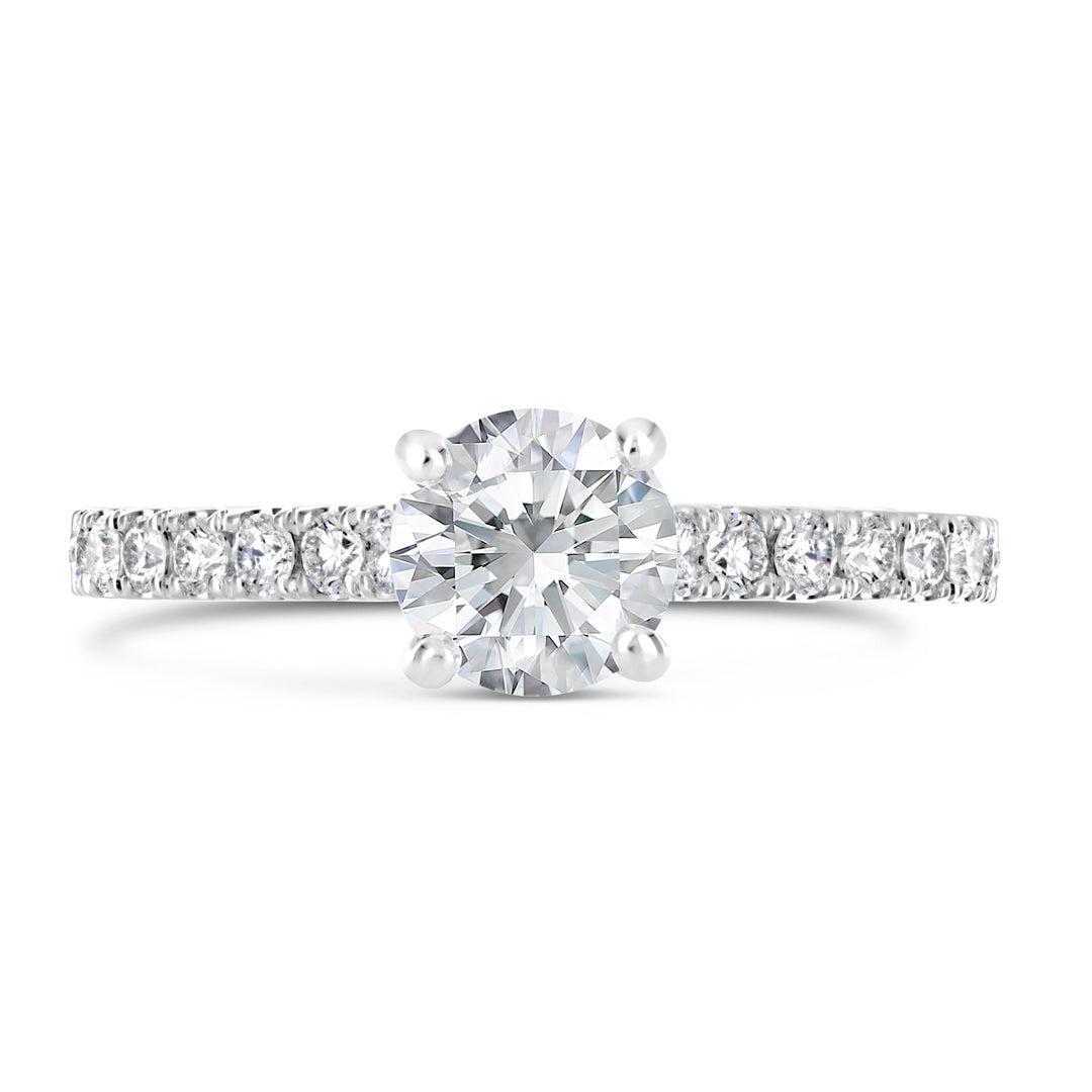 Classic Diamond Engagement Ring - The Diamond Guys