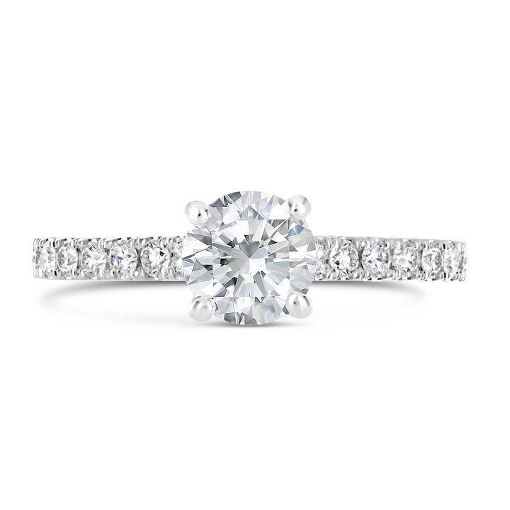 Classic Diamond Engagement Ring - The Diamond Guys
