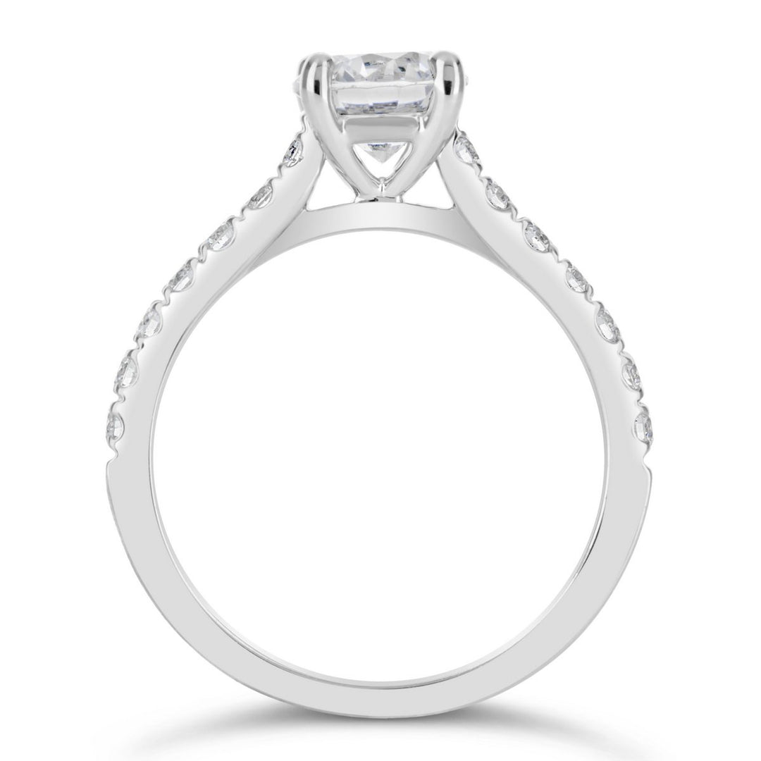 Classic Diamond Engagement Ring - The Diamond Guys