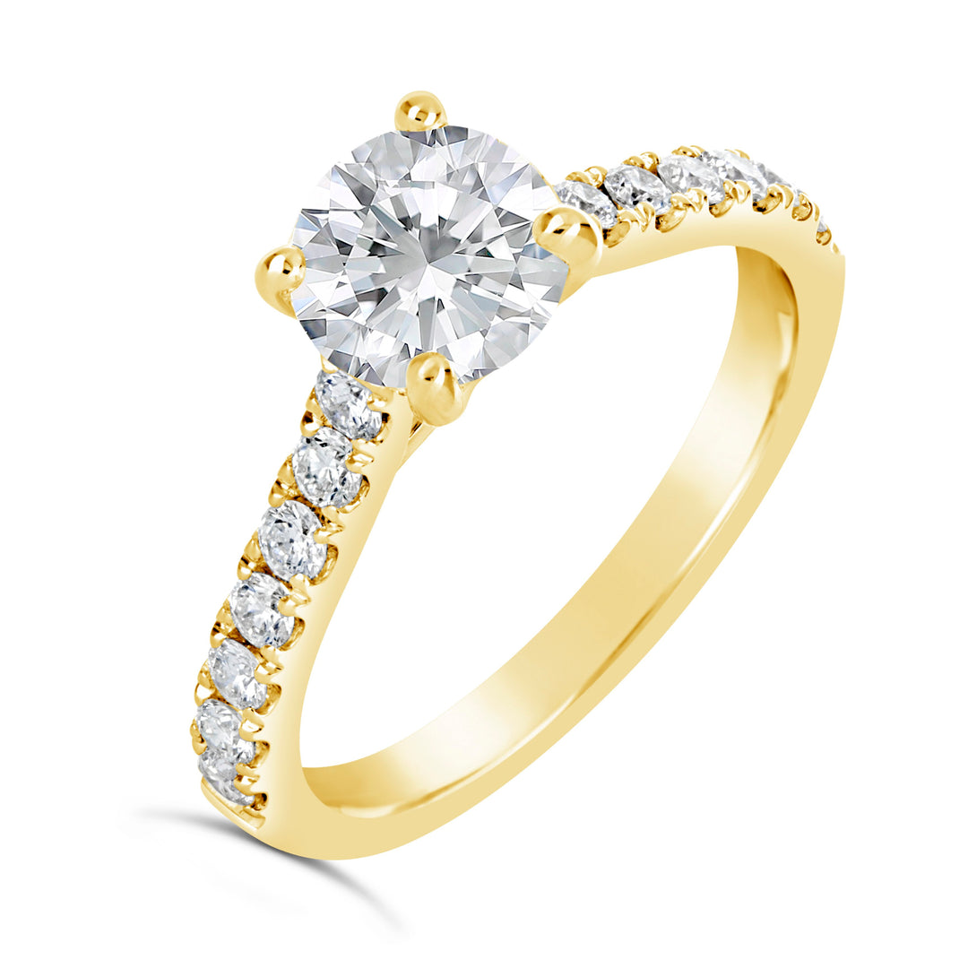 Classic Diamond Engagement Ring - The Diamond Guys