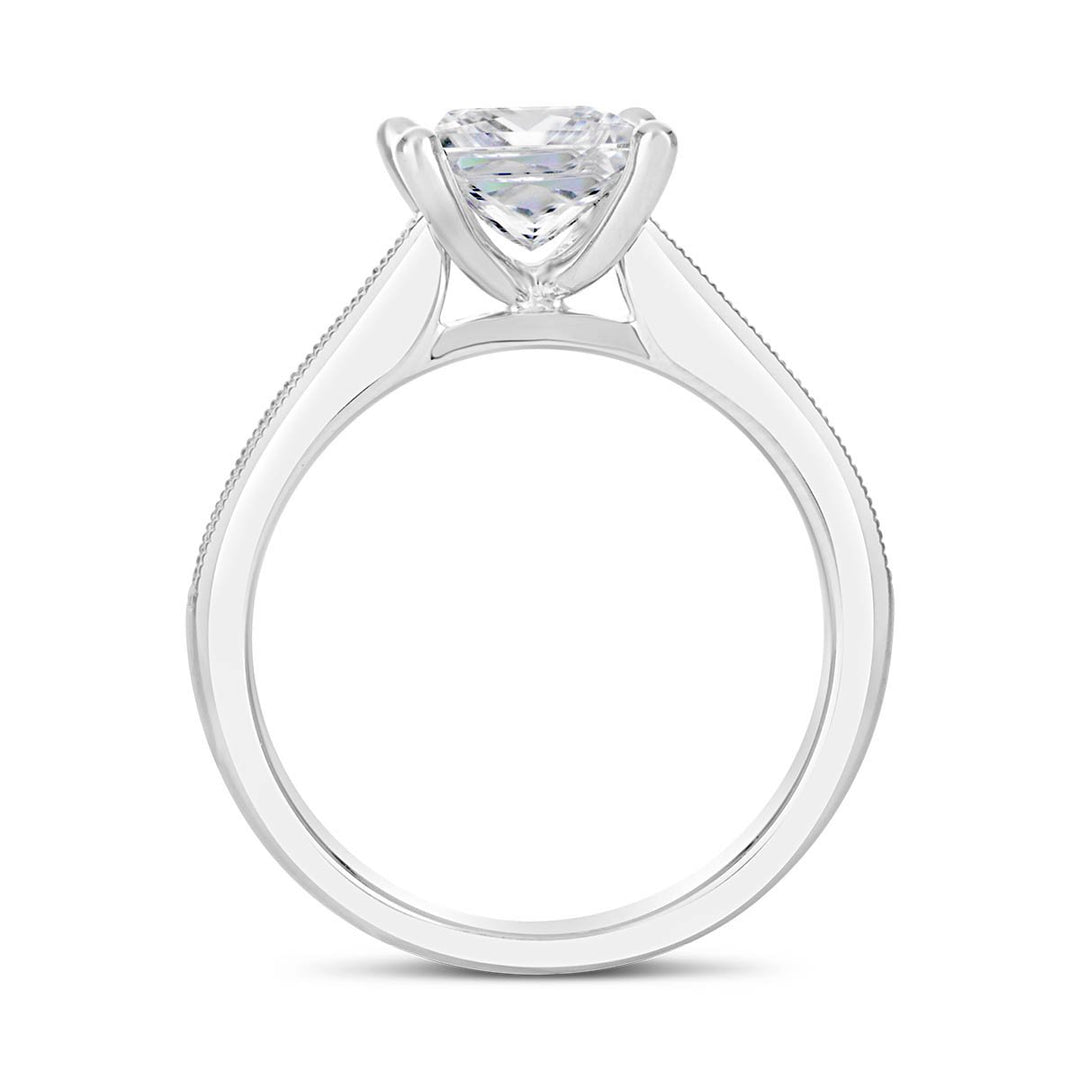 Vintage Inspired Diamond Engagement Ring - The Diamond Guys