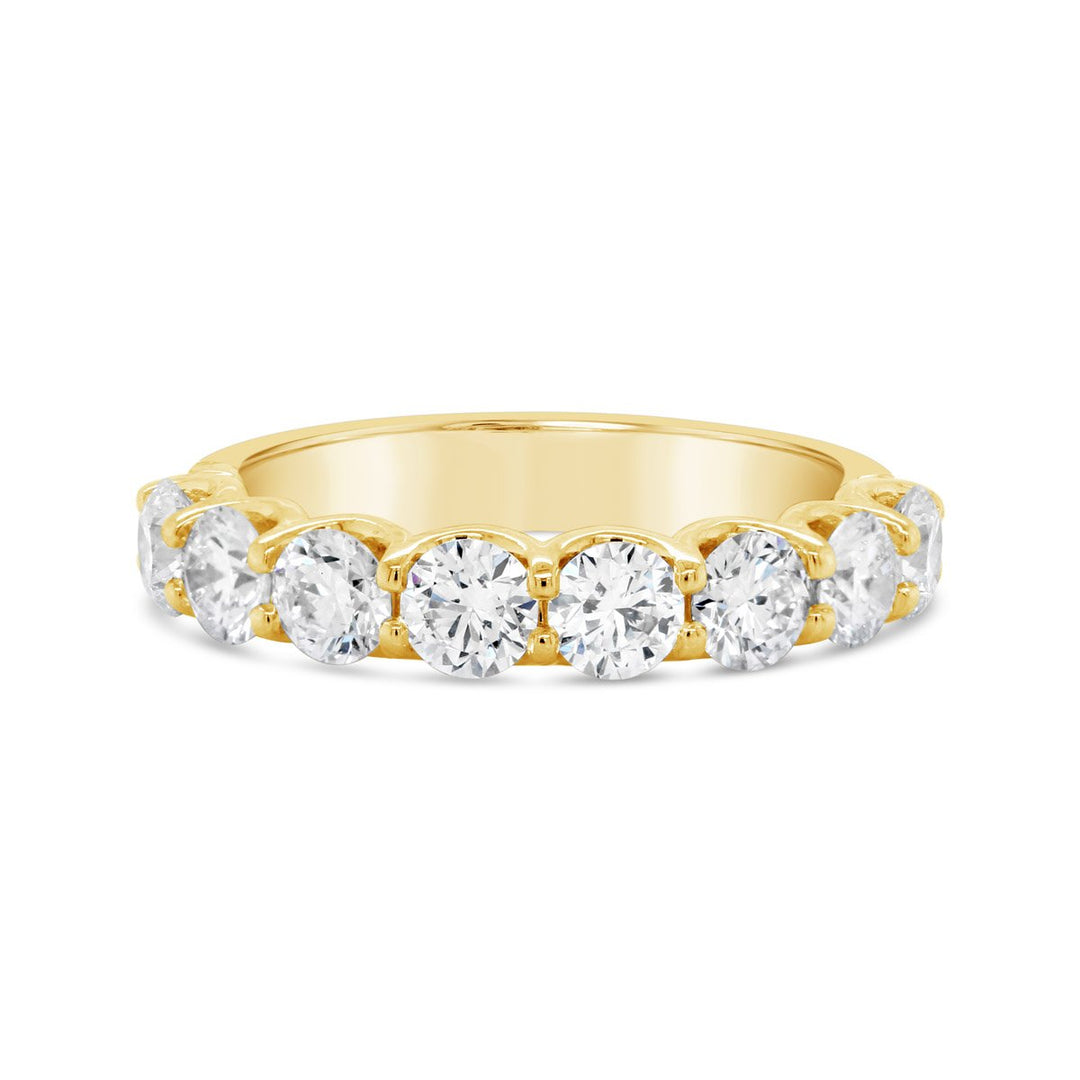 Half way Set Lab Grown Diamond Band - YJC4859R-RD