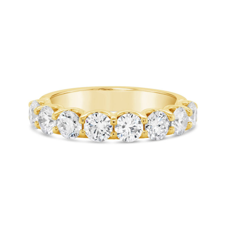 Half way Set Lab Grown Diamond Band - YJC4859R-RD