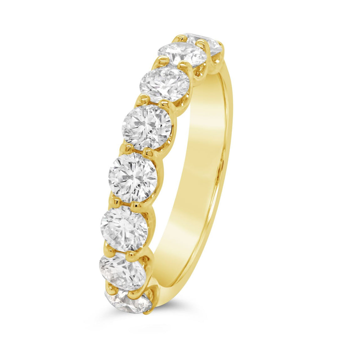 Half way Set Lab Grown Diamond Band - YJC4859R-RD