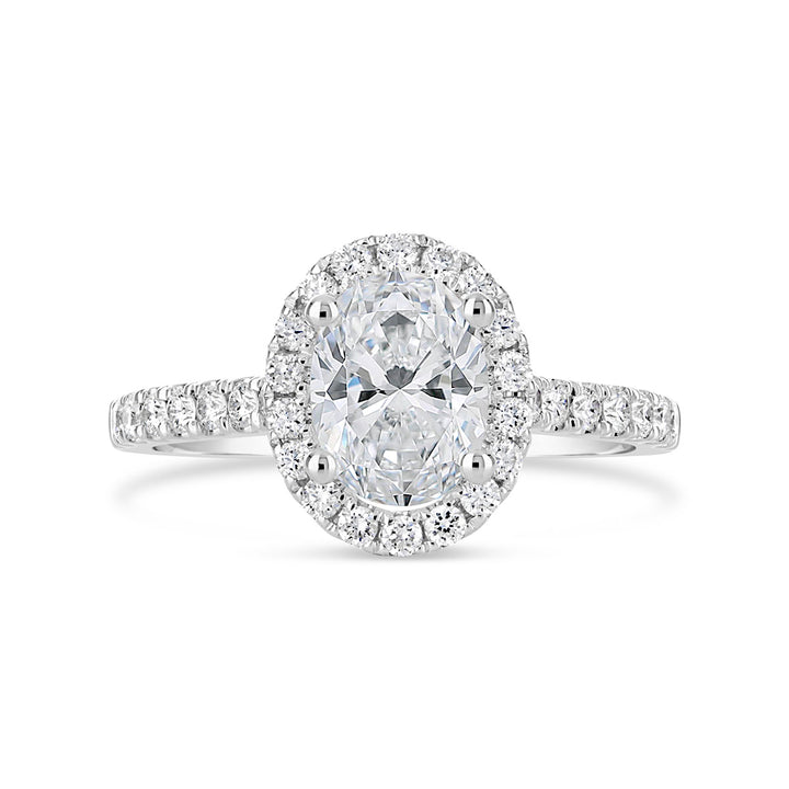 Diamond Halo Engagement Ring - ARD1868