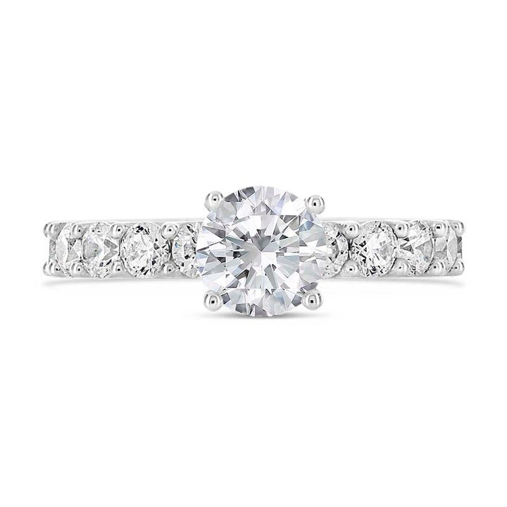 Diamond Eternity Engagement Ring - The Diamond Guys