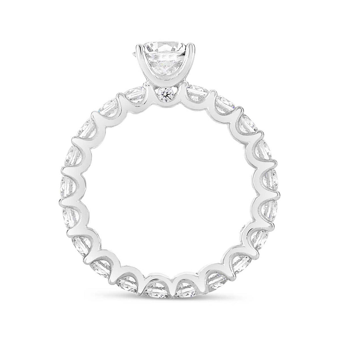 Diamond Eternity Engagement Ring - The Diamond Guys