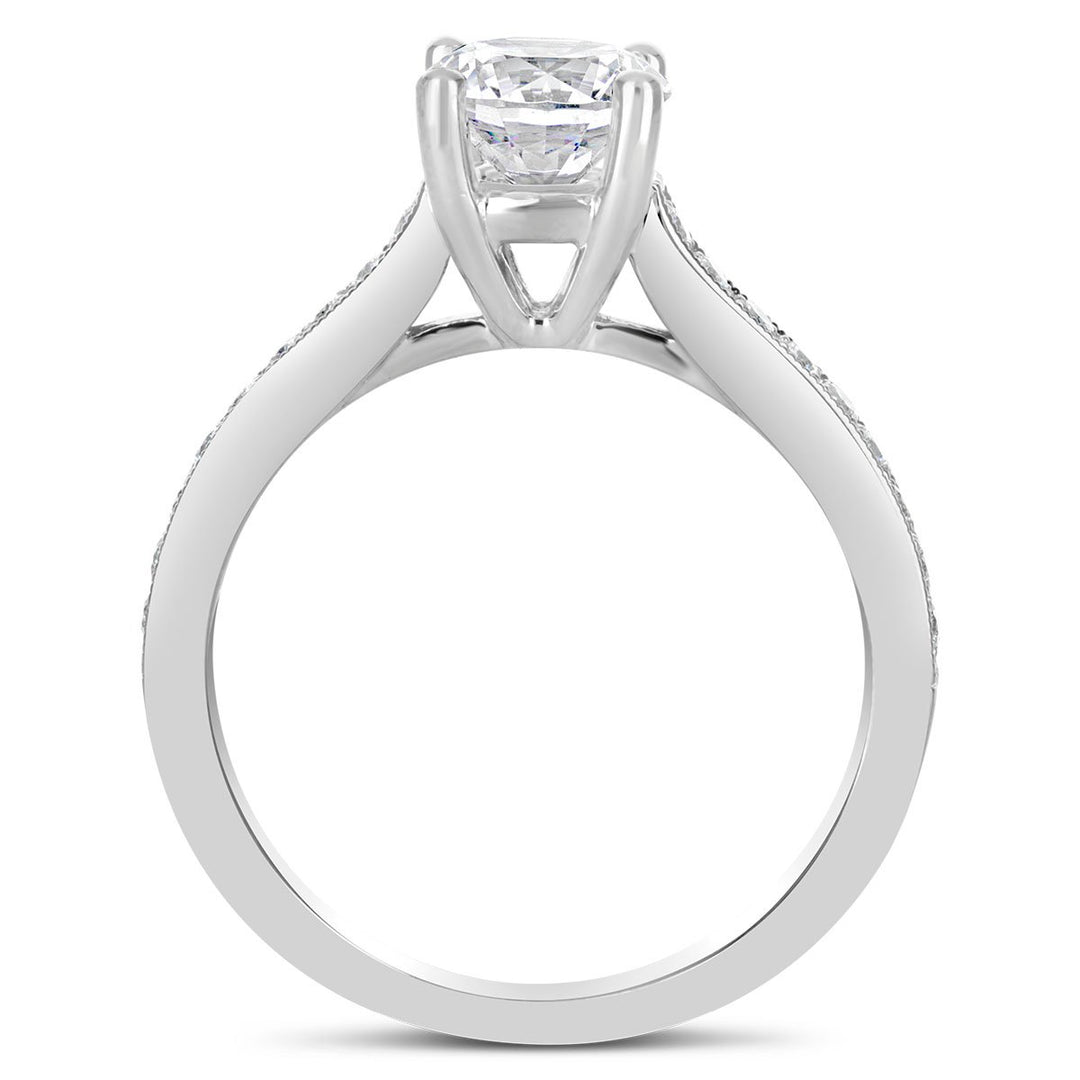 Vintage Inspired Diamond Engagement Ring - The Diamond Guys