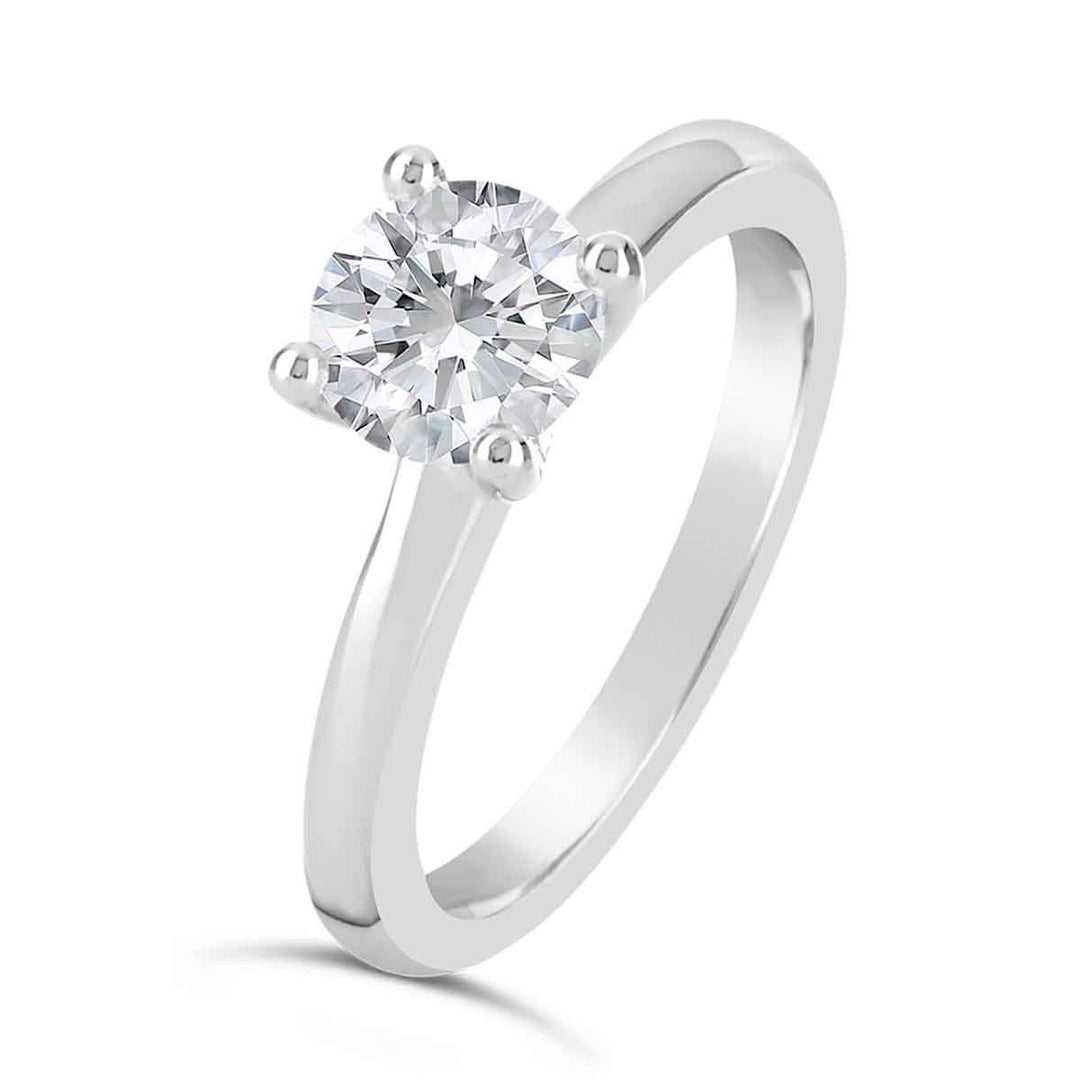 Solitaire Diamond Engagement Ring - The Diamond Guys