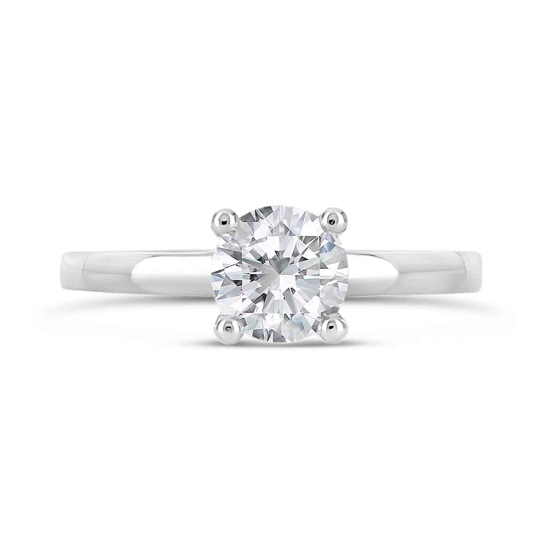 Solitaire Diamond Engagement Ring - The Diamond Guys