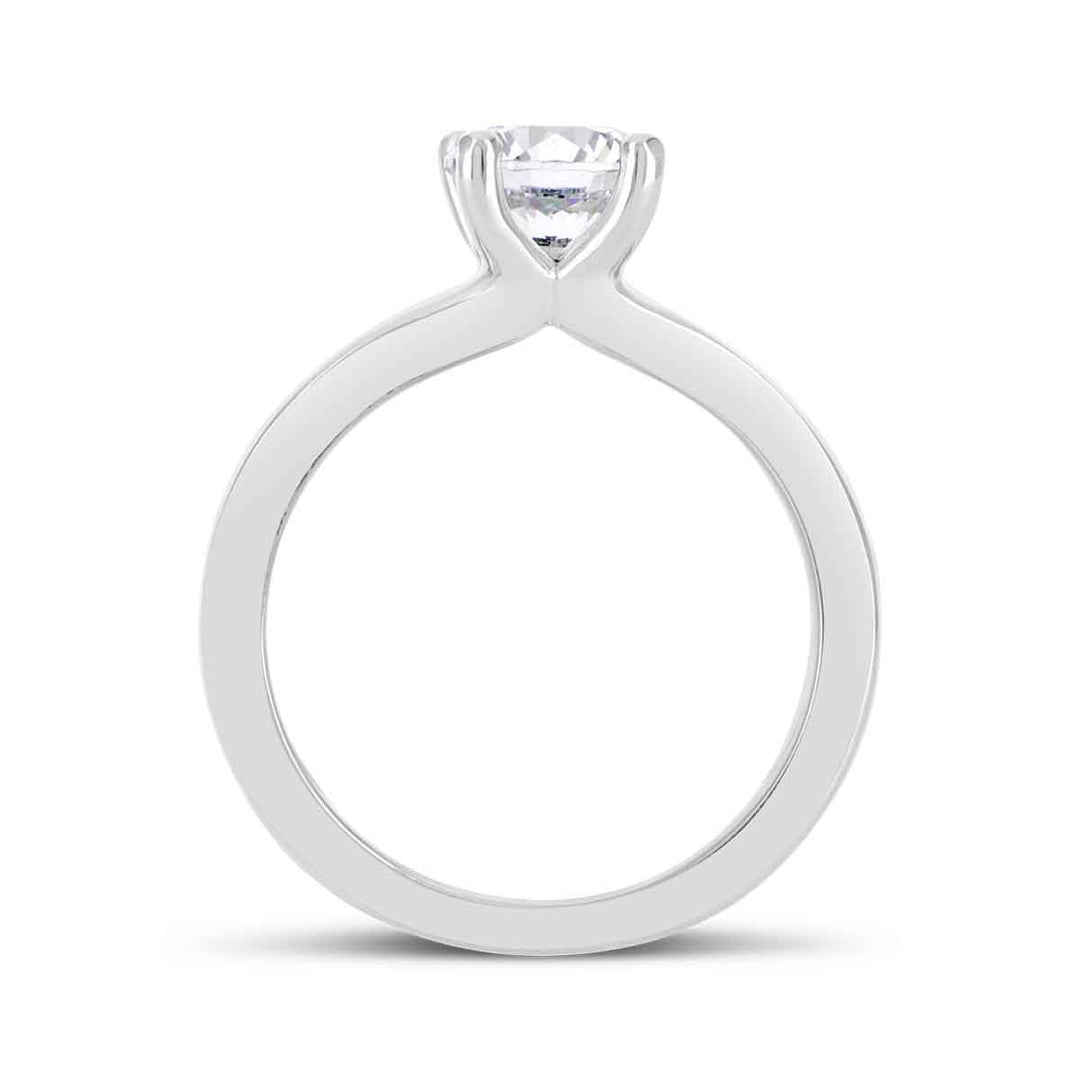 Solitaire Diamond Engagement Ring - The Diamond Guys