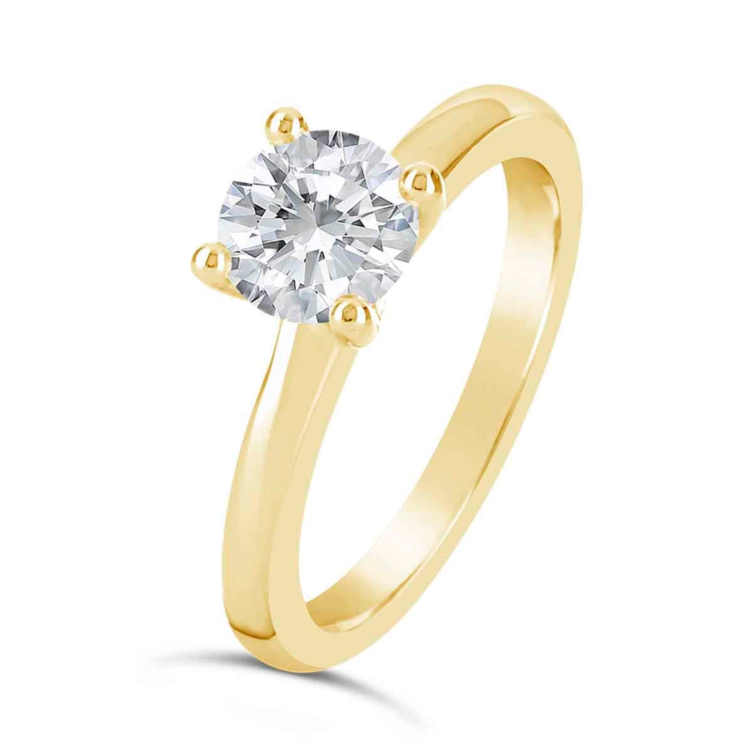 Solitaire Diamond Engagement Ring - The Diamond Guys
