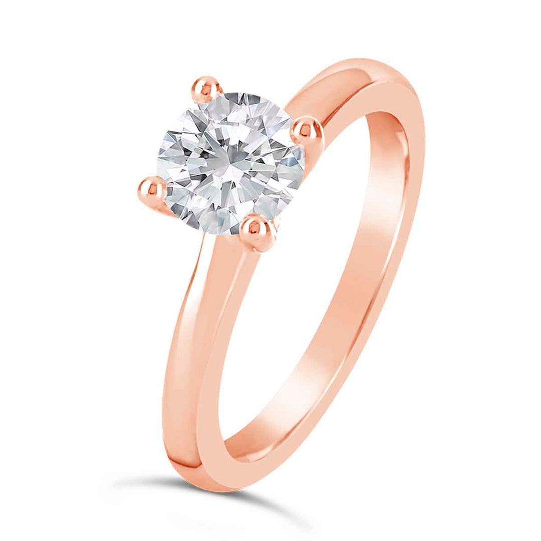 Solitaire Diamond Engagement Ring - The Diamond Guys