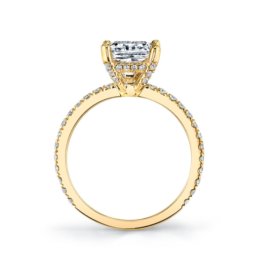 Parade Design Hidden Halo Engagement Ring - The Diamond Guys
