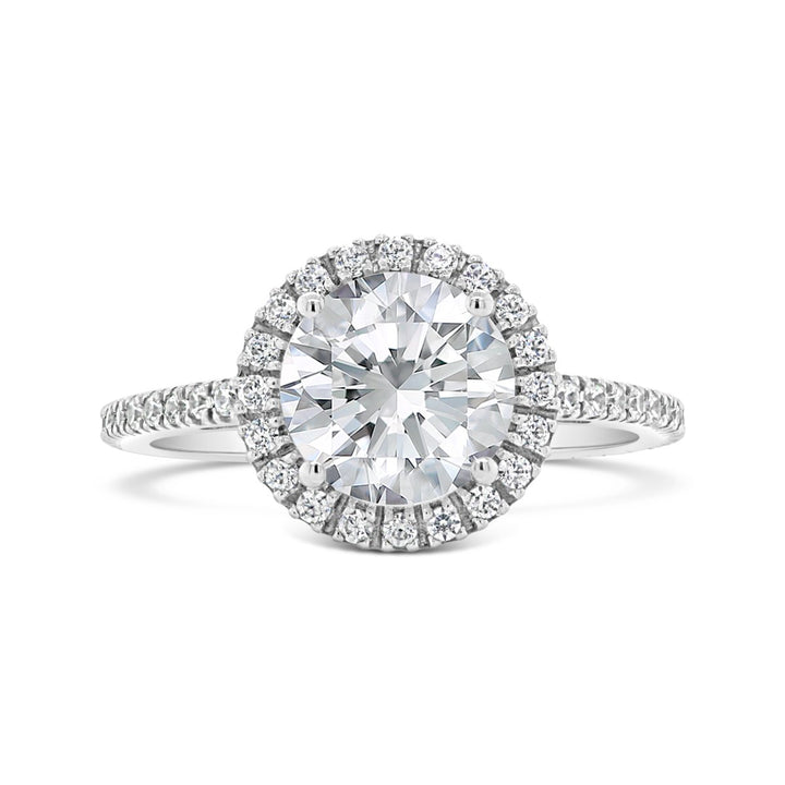 Halo Diamond Engagement Ring - 42907