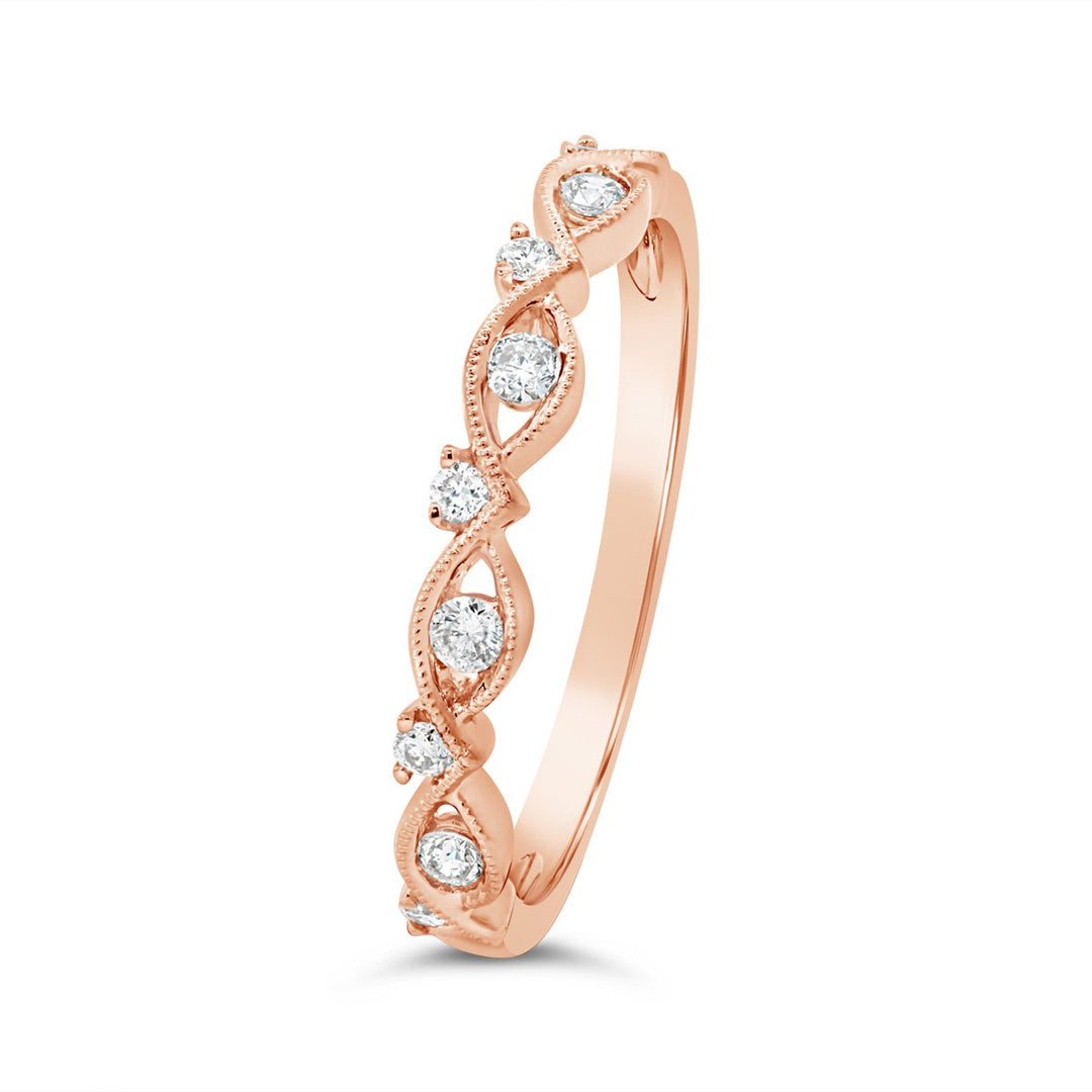 Milgrain Diamond Band  - 5R1399DW