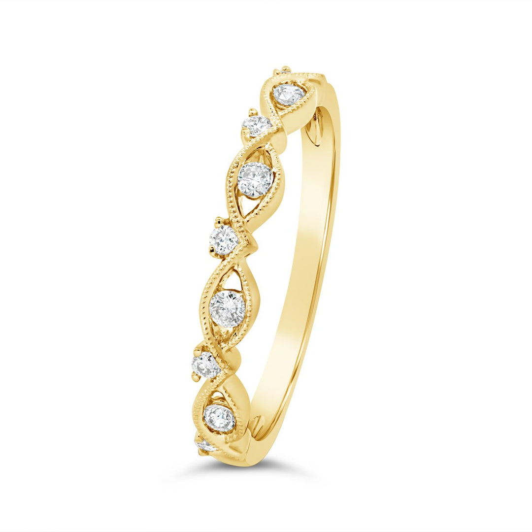 Milgrain Diamond Band  - 5R1399DW