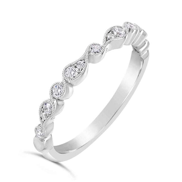 Vintage Inspired Diamond Band - YJA8159R